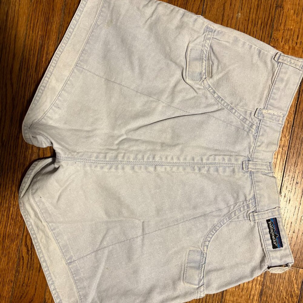 vintage 80s patagonia stand up bb blue acid wash high 26 waist short - Picture 4 of 11